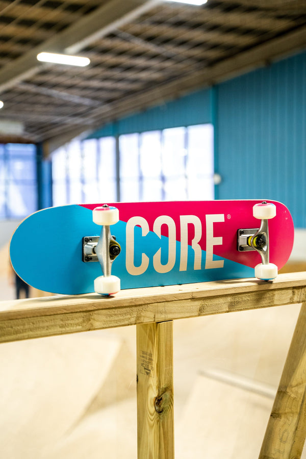 CORE Complete Skateboard C2 Split - Pink/Blue 7.75