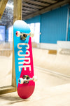 CORE Complete Skateboard C2 Split - Pink/Blue 7.75