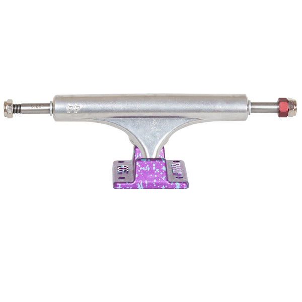 Ace AF1 Magenta Splatter Polished 80 skateboard truck 10 inch view 3