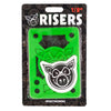 Pig Wheels 1/8 inch Hard Risers Green