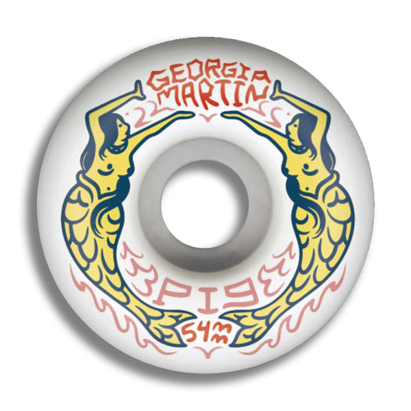 Pig Wheels Georgia Martin 'Mermaid' 54mm / 99A by Pig Wheels