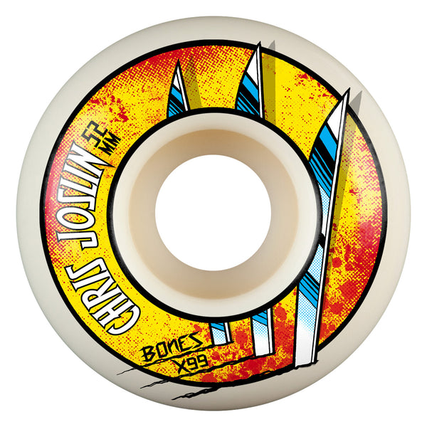 BONES Wheels X-Formula Chris Joslin 'Slice of Life' 52mm V1 99A by Bones Wheels