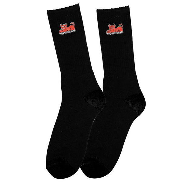 Toy Machine Devil Cat Sock Black by Toy Machine