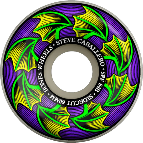 BONES Wheels SPF Caballero Bat Wings 60mm 84B Sidecut