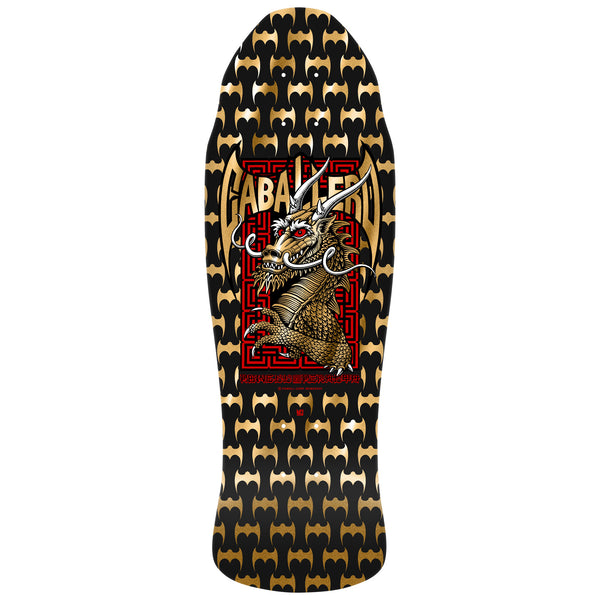 Powell-Peralta Steve Caballero - Street '23' - 9.625" - Black / Gold Foil by Powell Peralta