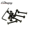 Loaded Flange Head Longboard Truck Bolts 1.25"