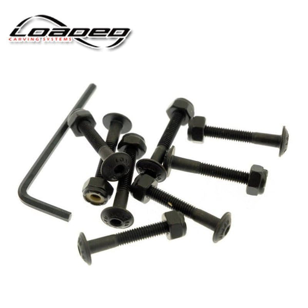 Loaded Flange Head Longboard Truck Bolts 1.25"