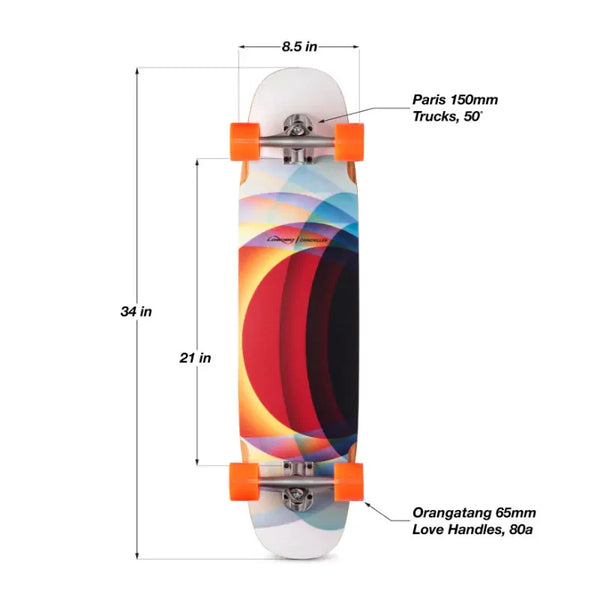 Loaded Chinchiller Longboard Complete - Big Chillin Setup