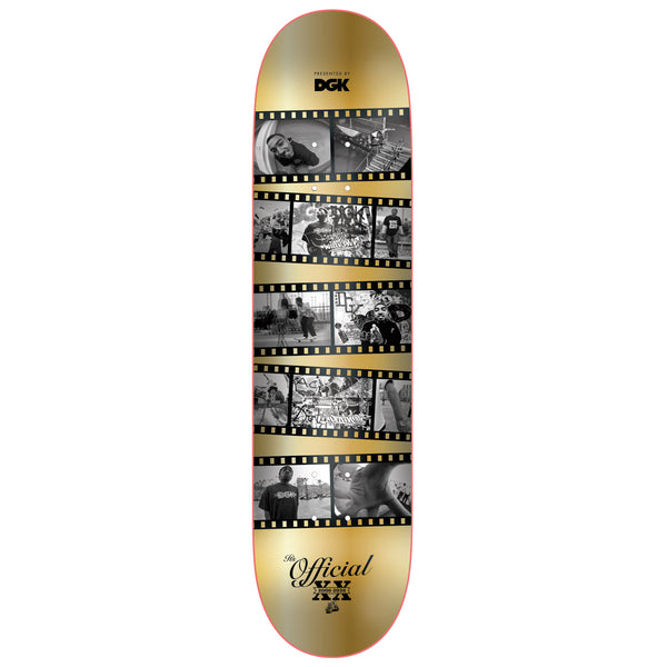 DGK "It's Official" Frames Deck Gold 8.25" by DGK