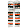 Toy Machine Monster Face Mini Stripes Grey / Orange by Toy Machine
