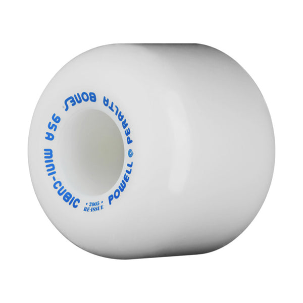 Powell Peralta Mini-Cubic Wheels 64mm 95a White by Powell Peralta