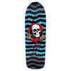 Powell Peralta Old School Ripper Deck Red/Aqua Foil - 9.89" x 31.32" by Powell Peralta