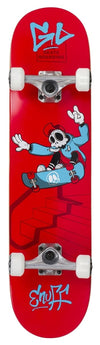 Enuff Skully Red Complete Skateboard - 7.75" x 31.5"