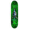 Powell Skull & Sword - White / Green - Shape 191 - 7.5" x 28.65" (Birch)