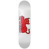 Toy Machine 'Devil Cat' White 8.25" by Toy Machine