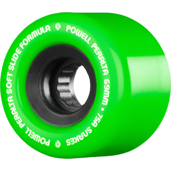 Powell Peralta Snakes '02' - 69mm x 48mm - 75A - Green by Powell Peralta