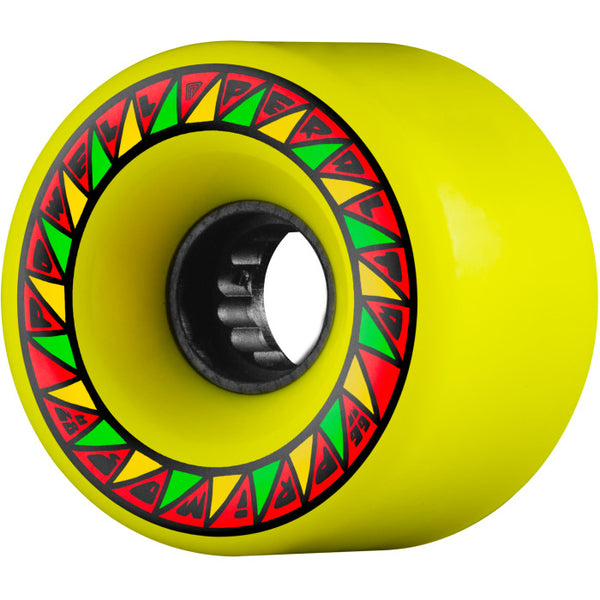 Powell Peralta Primo Skateboard Wheels 66mm 82A Yellow by Powell Peralta