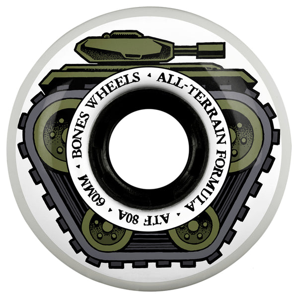 BONES Wheels ATF All Tank - 60mm - 80A by Bones Wheels