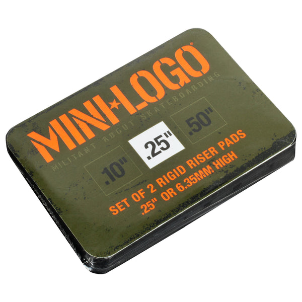 Mini Logo .25" Rigid Riser (2 pack)