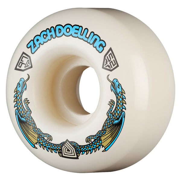 Powell-Peralta Dragon Formula - Zach Doelling - 52mm x 31mm - 97A - A1 - Blue by Powell Peralta