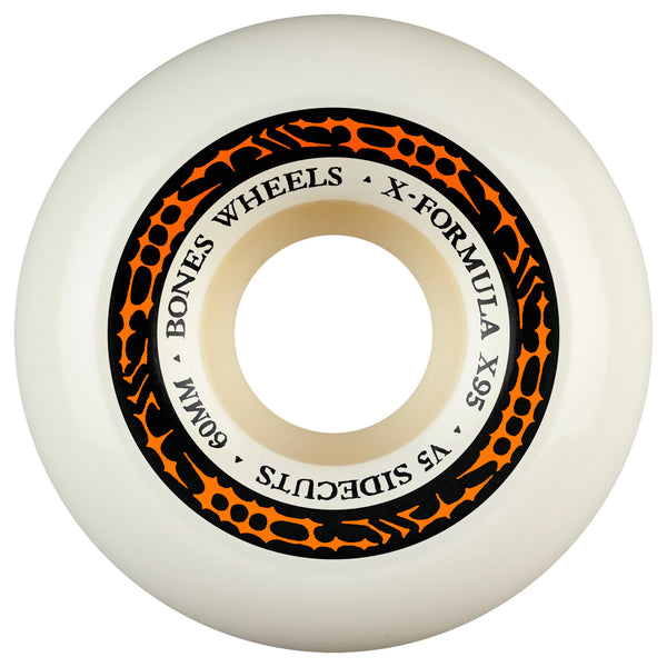 BONES Wheels X-Formula Sidecuts - 60mm - 95A - V5 Sidecut (Spring '26) by Bones Wheels