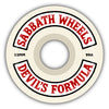 Sabbath Wheels | Rocker | 53mm OG Slim | Devil's Formula Wheel | 99a | White/Red by Sabbath Wheels