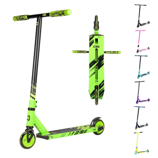 CORE CB1 Complete Scooter - Black/Green