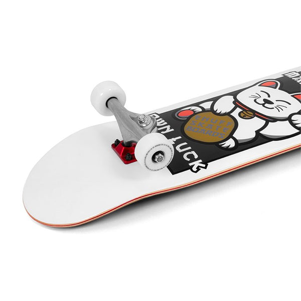 Enuff Lucky Cat White Skateboard - 8.0"
