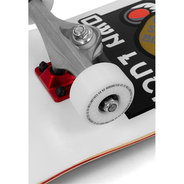 Enuff Lucky Cat White Skateboard - 8.0"