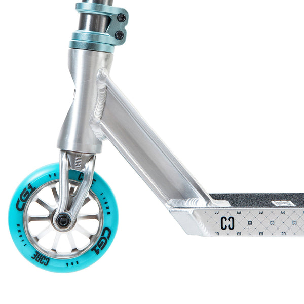 CORE CG1 Complete Stunt Scooter - Raw/Teal