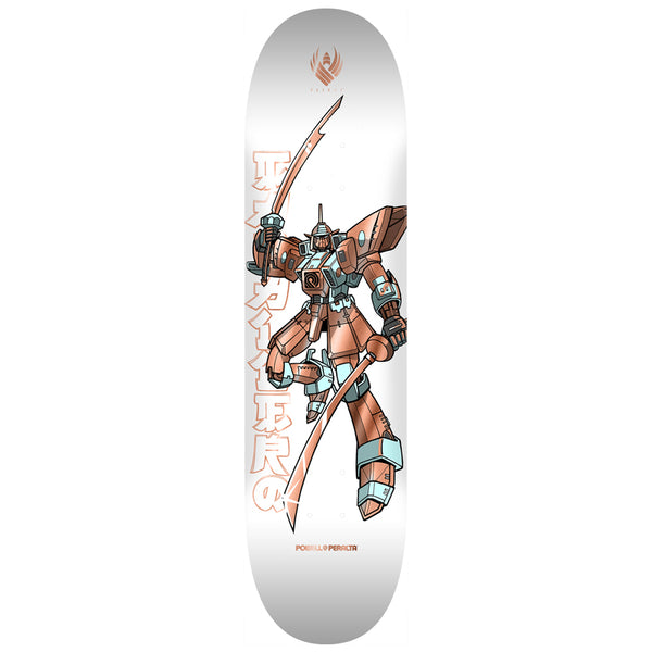 Powell Peralta Steve Caballero 'Gundam' FLIGHT White / Copper 8.25" by Powell Peralta