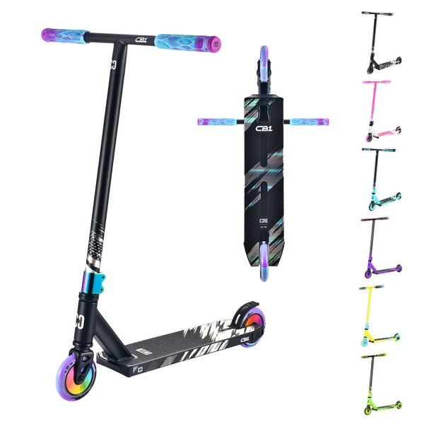 CORE CB1 Beginner Scooter - Black/Neo
