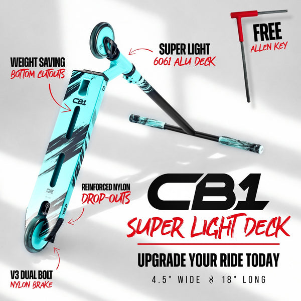 CORE CB1 Beginner Scooter - Teal/Black