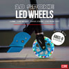 CORE Kids Foldy Junior Kick Scooter – Black/Blue (LED Wheel)