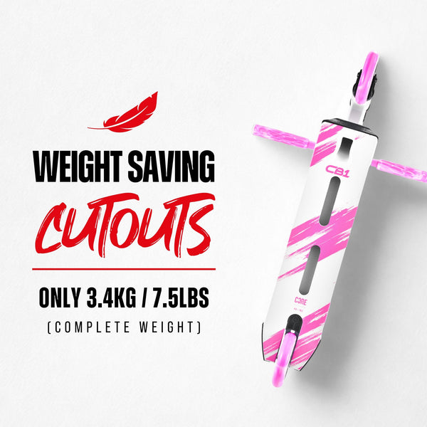 CORE CB1 Beginner Scooter - White/Pink