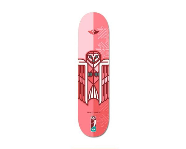 Fracture Deck Jono Wood Red 8.0