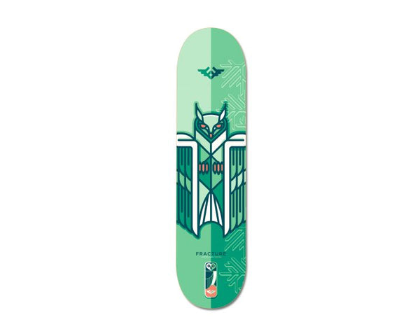 Fracture Deck Jono Wood Green 8.25