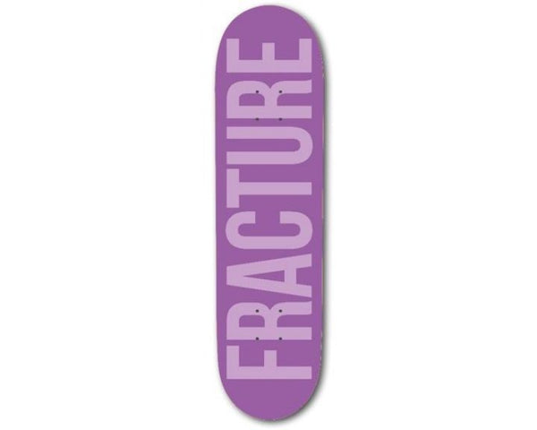 Fracture Deck Fade Purple 7.75