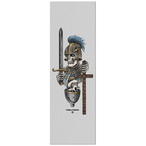 Powell-Peralta Dan Corrigan 'Chess Skull' Griptape 10.5" Clear by Powell Peralta