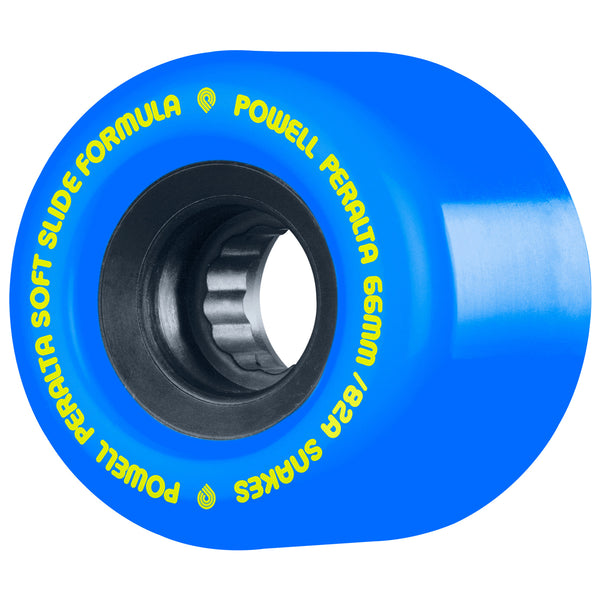 Powell Peralta Snakes Skateboard Wheels 66mm 82A Blue