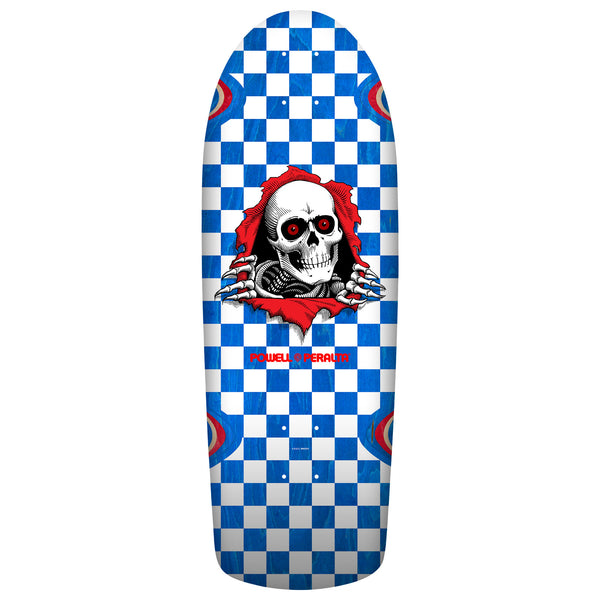 Powell-Peralta Ripper - Checker '19' - 10.0" - Blue Stain by Powell Peralta