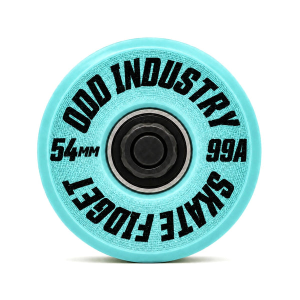 Odd Industry 54mm Skate Wheel Fidget Spinner – Tasty Teal
