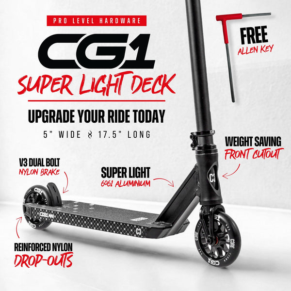 CORE CG1 Mini Complete Stunt Scooter - Black