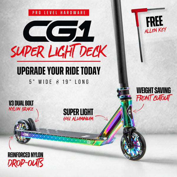 CORE CG1 Complete Stunt Scooter - Neo/Black