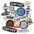Carver Skateboards - 16x Sticker Pack