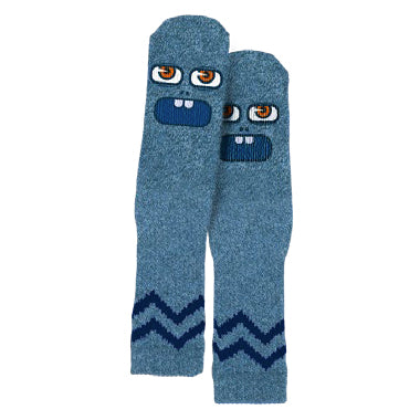 Toy Machine Betard Fooser Sock Heather Blue by Toy Machine