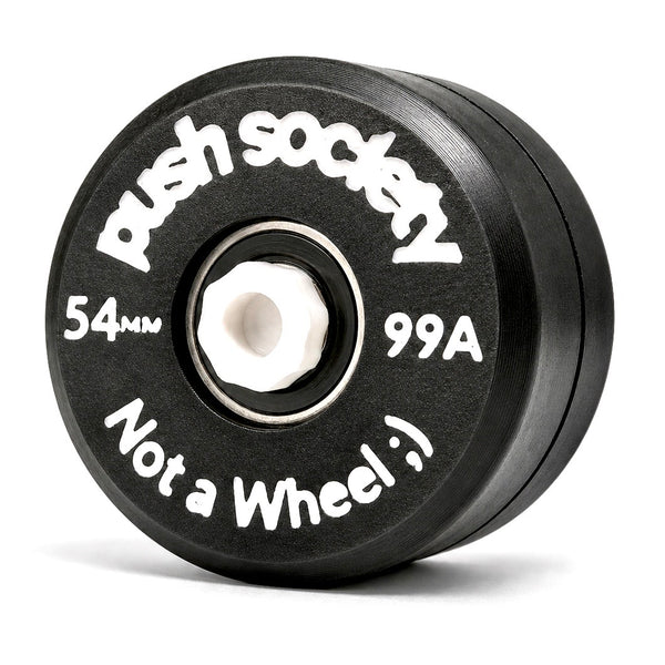 Push Society 54mm Skate Wheel Fidget Spinner – Genuine ABEC 9 Bearings