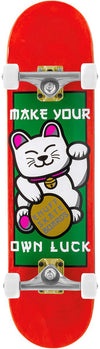 Enuff Lucky Cat Red Complete Skateboard - 8.0" x 32"