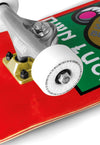 Enuff Lucky Cat Red Complete Skateboard - 8.0" x 32"