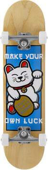 Enuff Lucky Cat Mini Natural Complete Skateboard - 7.25" x 29.5"
